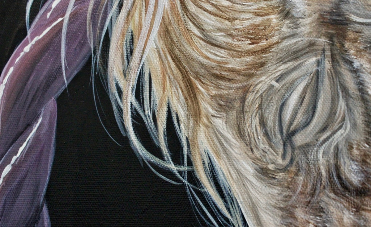 Genesis Collection | Foal Original Animal Painting